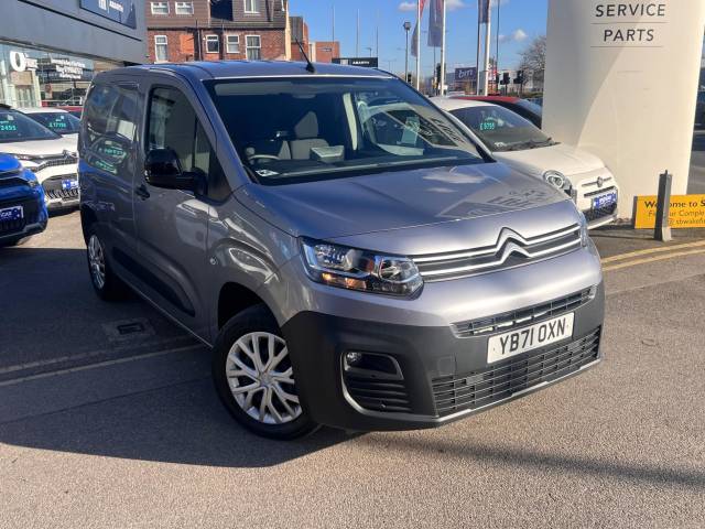 Citroen Berlingo 1.5 BlueHDi 1000Kg Enterprise Pro 100ps [6 Speed] Panel Van Diesel GREY