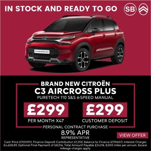 CITROEN C3 AIRCROSS 1.2 PureTech 110 Plus 5dr