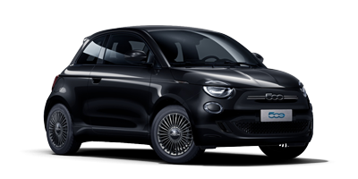 All-Electric Fiat 500 - Onyx Black