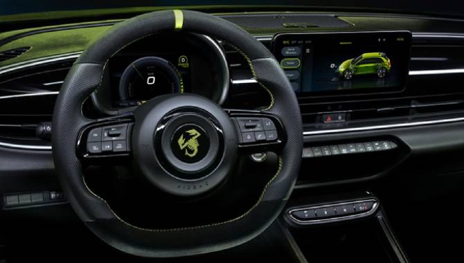 New Abarth 600e - Interior