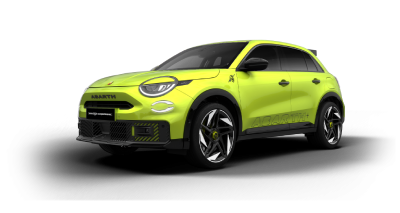 New Abarth 600e - Acid Green