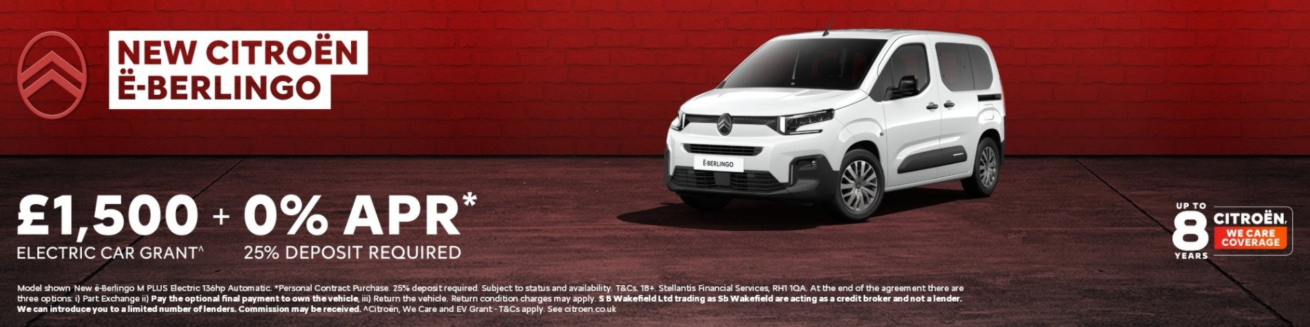 Q1 e Berlingo EV Grant