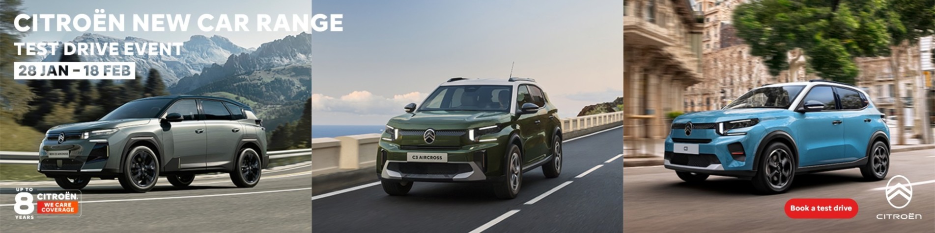 New Car Range Test Drive Event