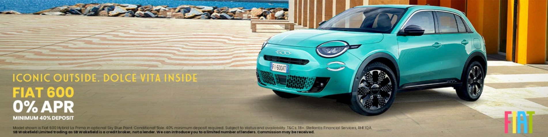 Q2 Fiat 600 with 0% APR