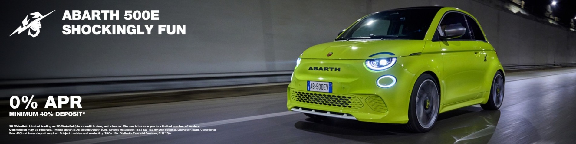 Q2 Abarth 500e 0%