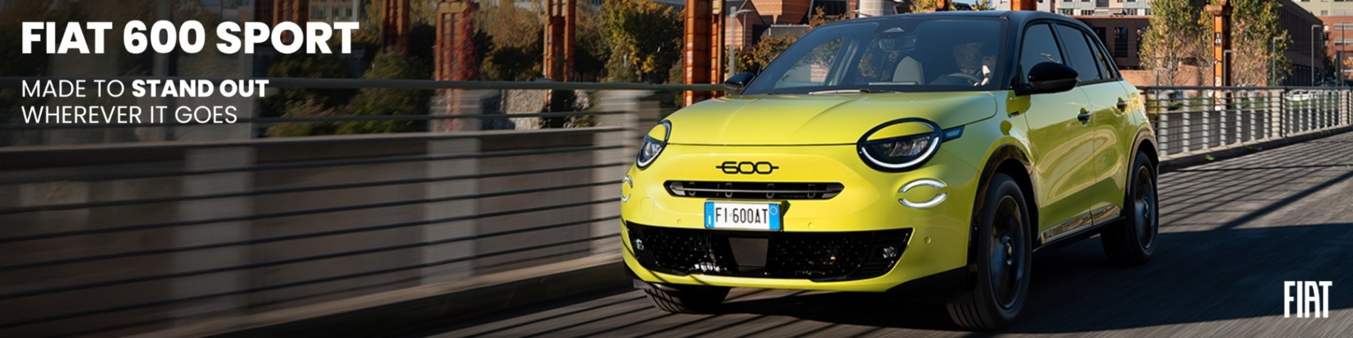 Fiat 600 Sport banner